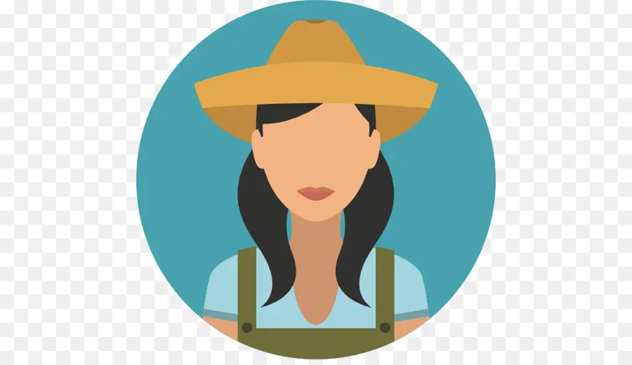 Icono De Agricultora，Avatar PNG