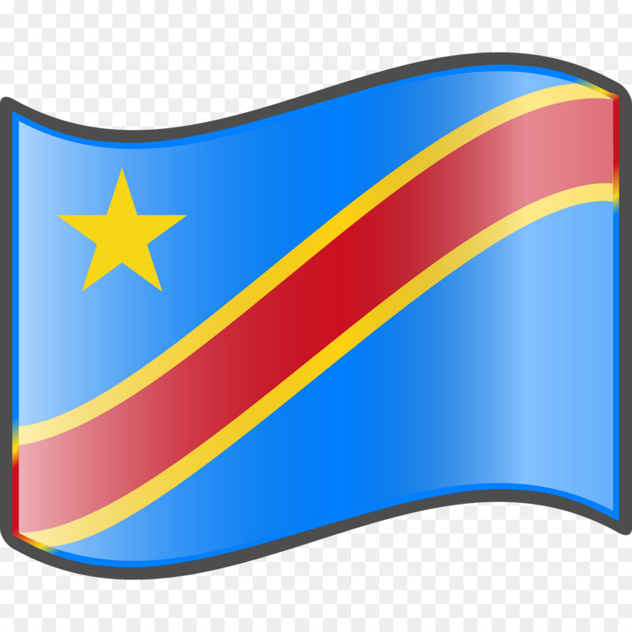 República Democrática Del Congo，Bandera De La República Democrática Del Congo PNG