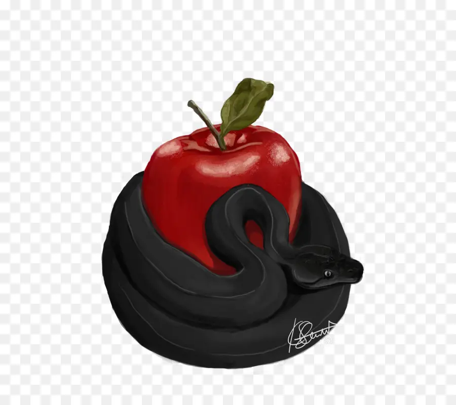 Manzana Y Serpiente，Fruta PNG