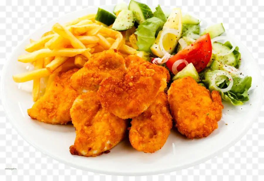 Nugget De Pollo，El Pollo Frito PNG