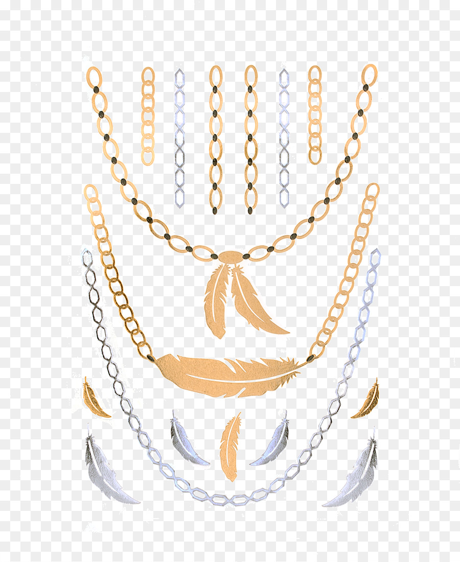 Cadenas De Joyería，Oro PNG