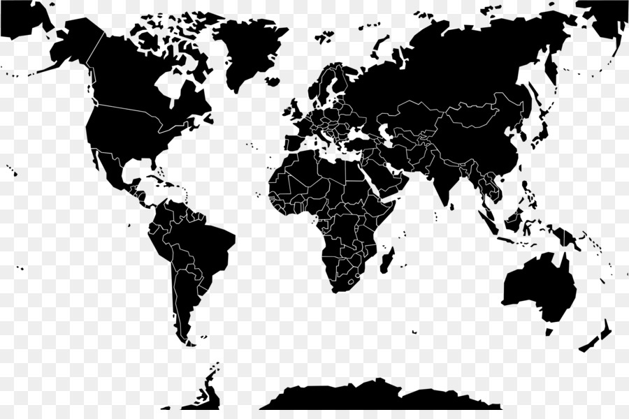 Mapa Mundial，Países PNG