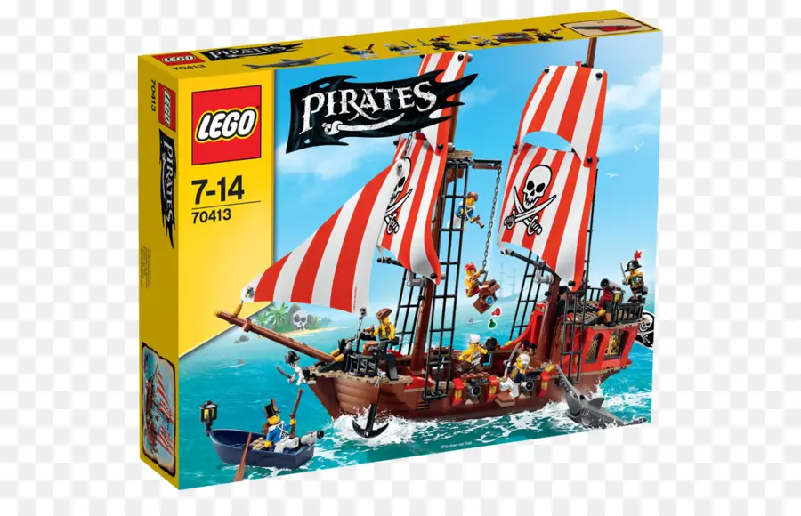 Barco Pirata，Lego PNG