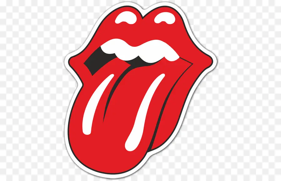 Rolling Stones，Etiqueta Engomada De La PNG