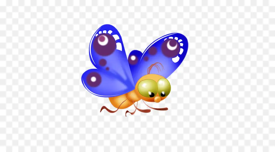 Mariposa，De Dibujos Animados PNG