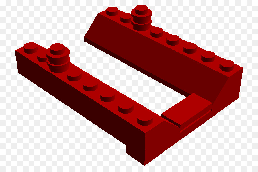 Pieza De Lego Roja，Edificio PNG