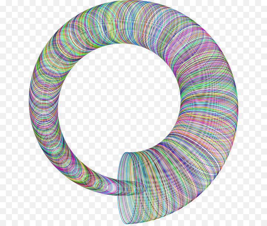 Espiral Colorida，Circulos PNG