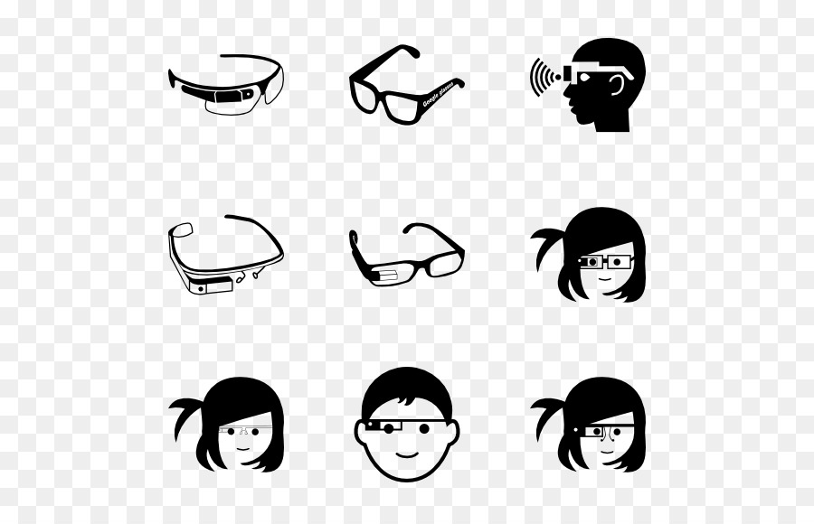 Gafas Inteligentes，Usable PNG