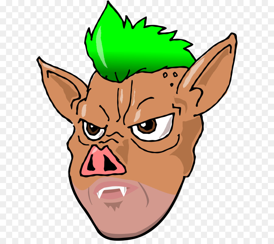 Monstruo De Pelo Verde，Dibujos Animados PNG