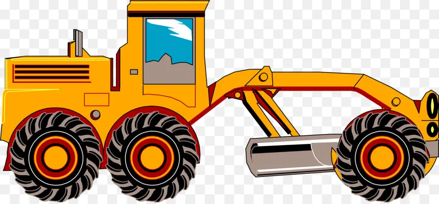 Bulldozer Amarillo，Construcción PNG