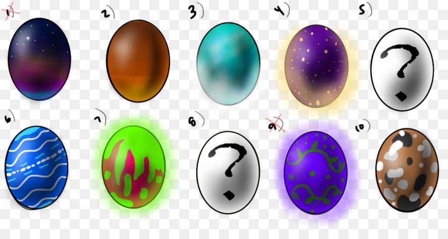 Huevos Coloridos，Pascua De Resurrección PNG