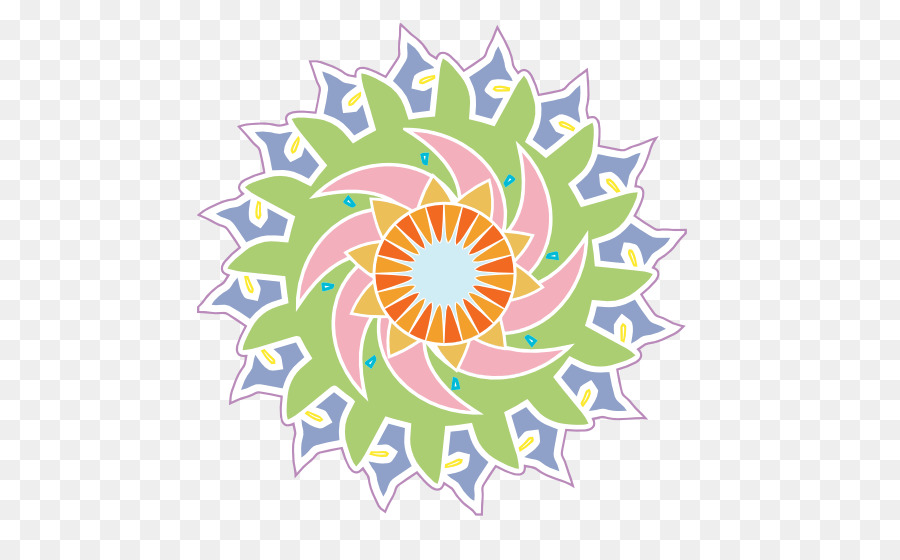 Mandala，Vistoso PNG