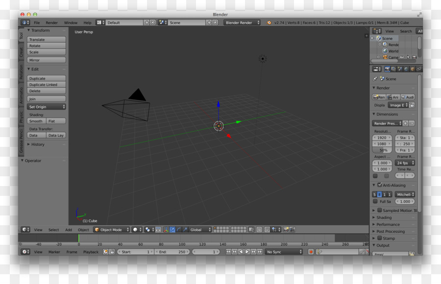 Blender，El Mapeado Uv PNG