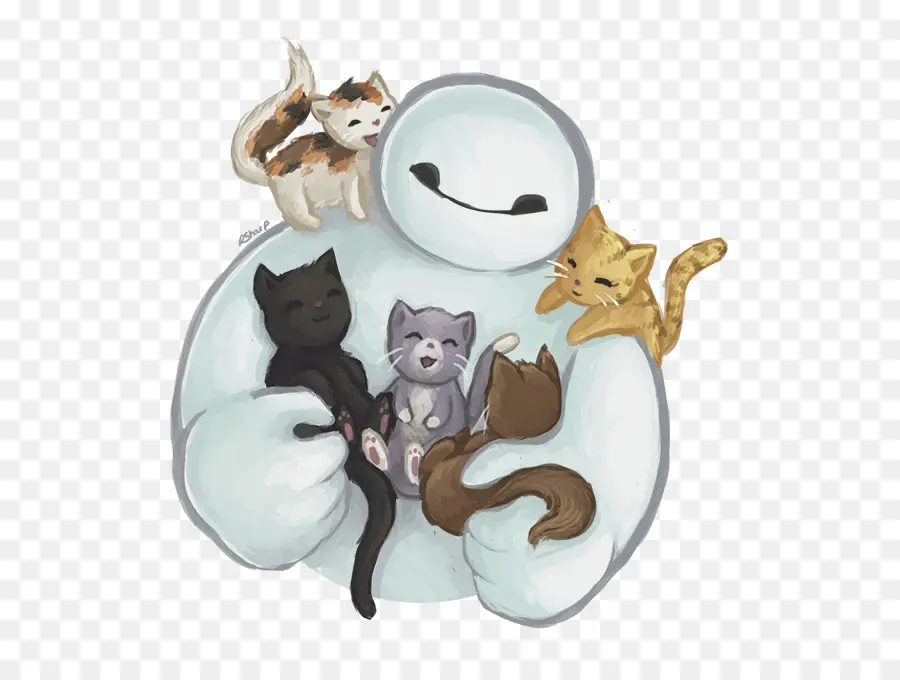 Baymax，Fan Art PNG