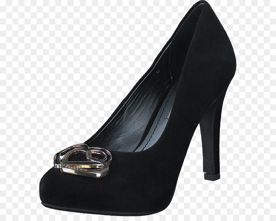 Tacón Alto Negro，Zapato PNG