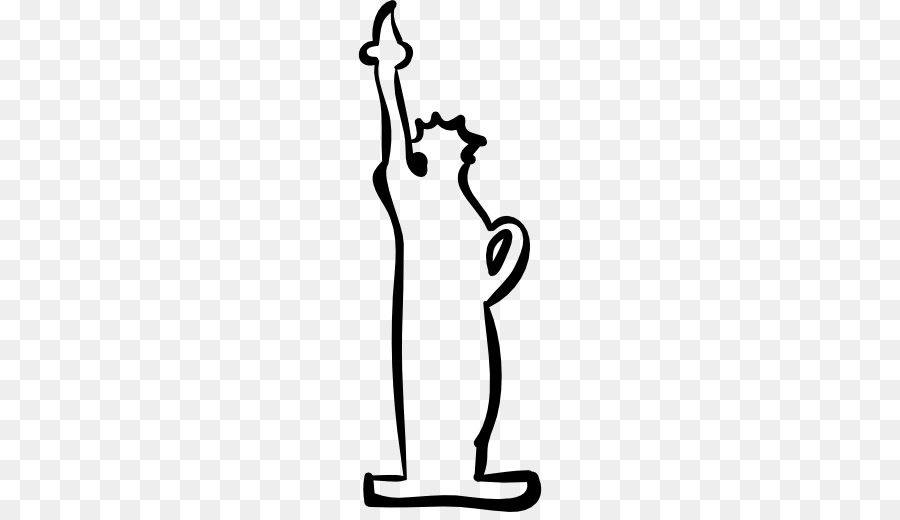 Estatua De La Libertad，Dibujo PNG