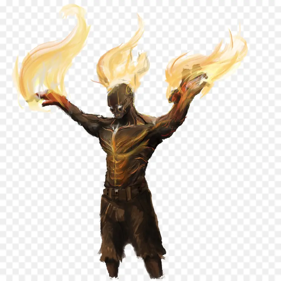 Personaje Llameante，Fuego PNG