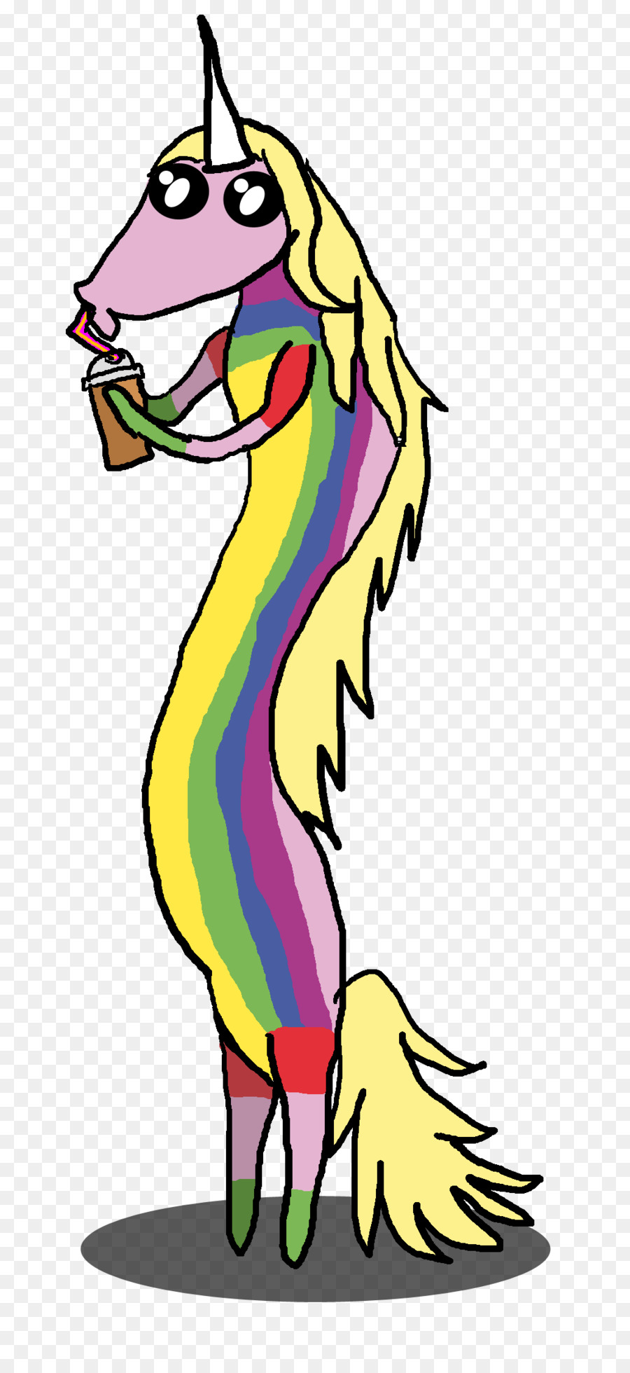 Unicornio，Arcoíris PNG