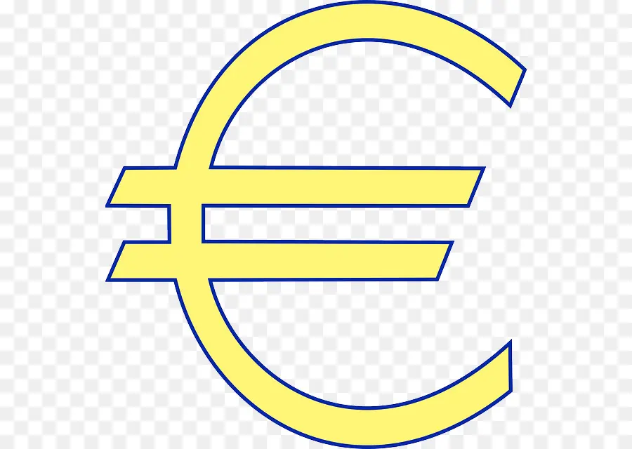 Símbolo Del Euro，Negro PNG