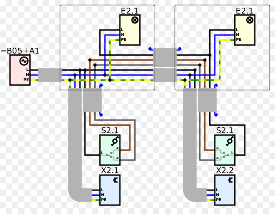 Diagrama De Circuito，Cable Eléctrico PNG
