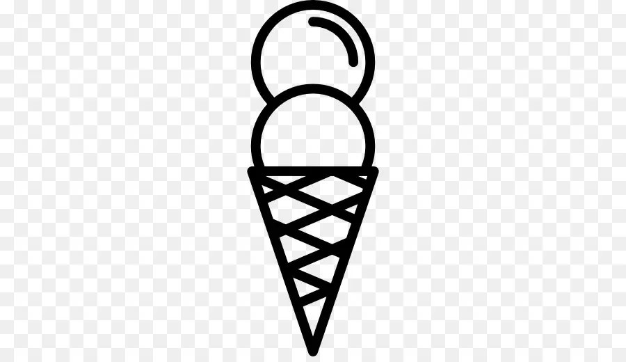 Cono De Helado，Postre PNG