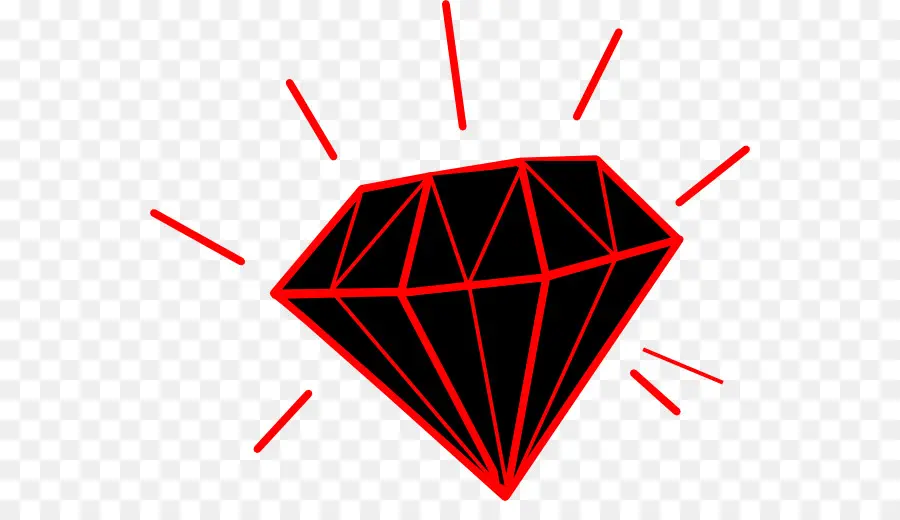 Diamante，Red Diamonds PNG