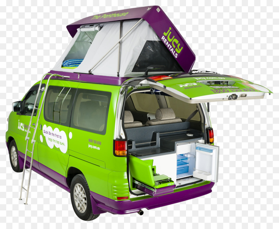 Autocaravana，Verde PNG