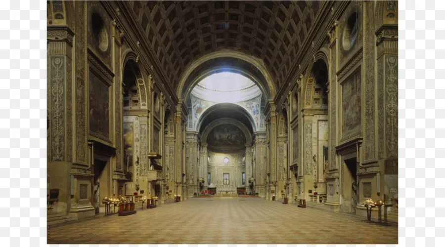 Basílica De Sant Andrea En Mantua，Renacimiento Italiano PNG