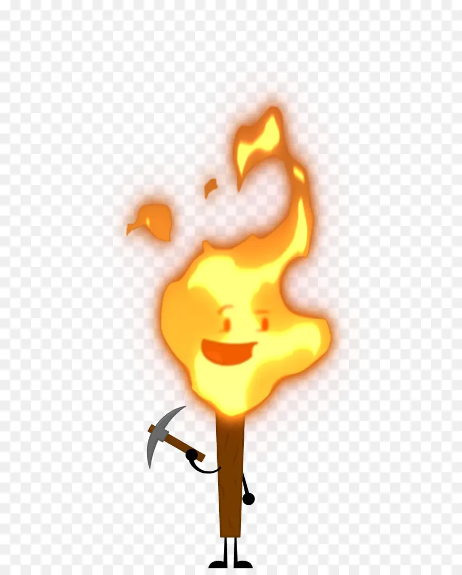 Personaje De Llama，Fuego PNG