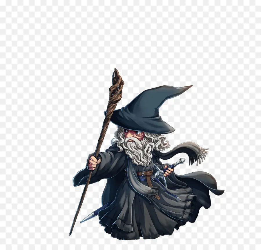 Gandalf，Brave Frontier PNG