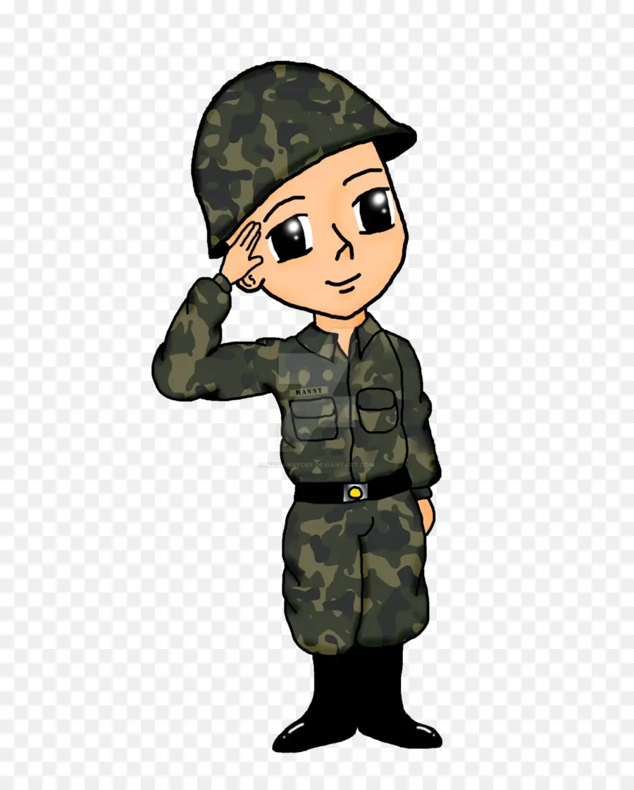 Soldado，Dibujo PNG