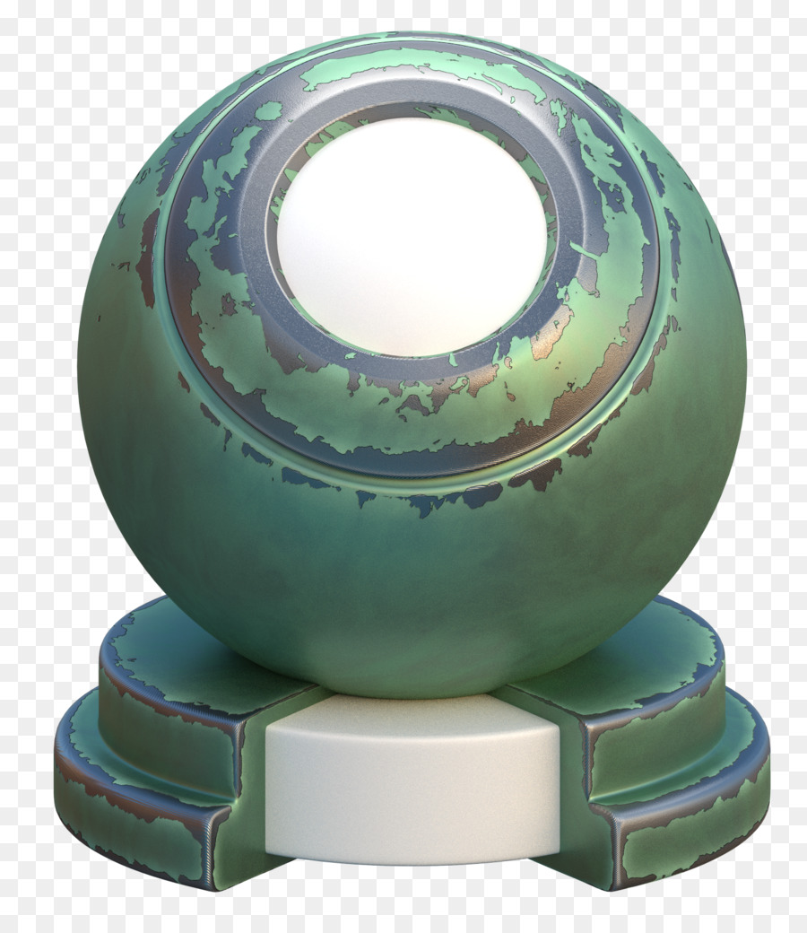 Esfera Metálica，Material PNG