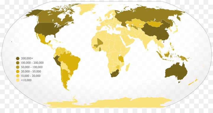 Mapa Mundial，Geografía PNG