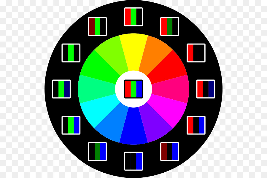 Modelo De Color Rgb，Rueda De Color PNG