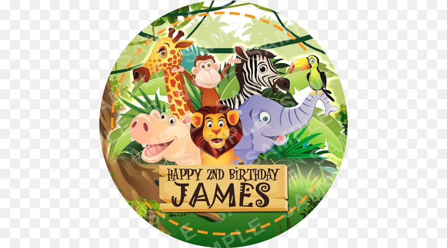 Feliz Cumpleaños，Animales PNG