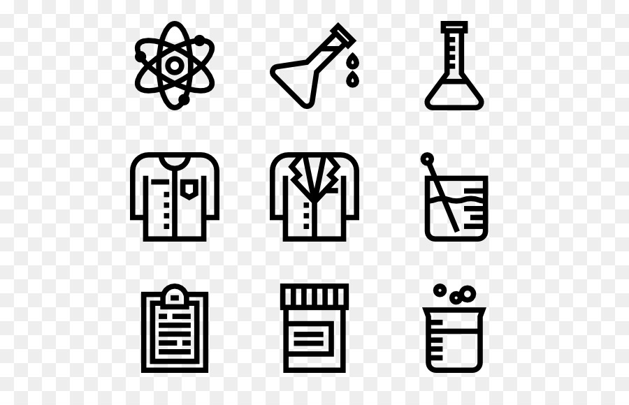 Iconos De Ciencia，Describir PNG