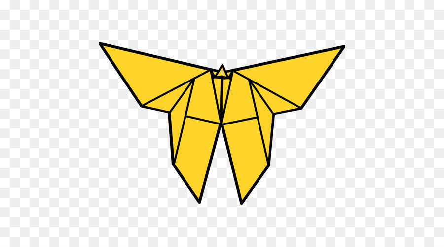 Mariposa De Origami，Papel PNG