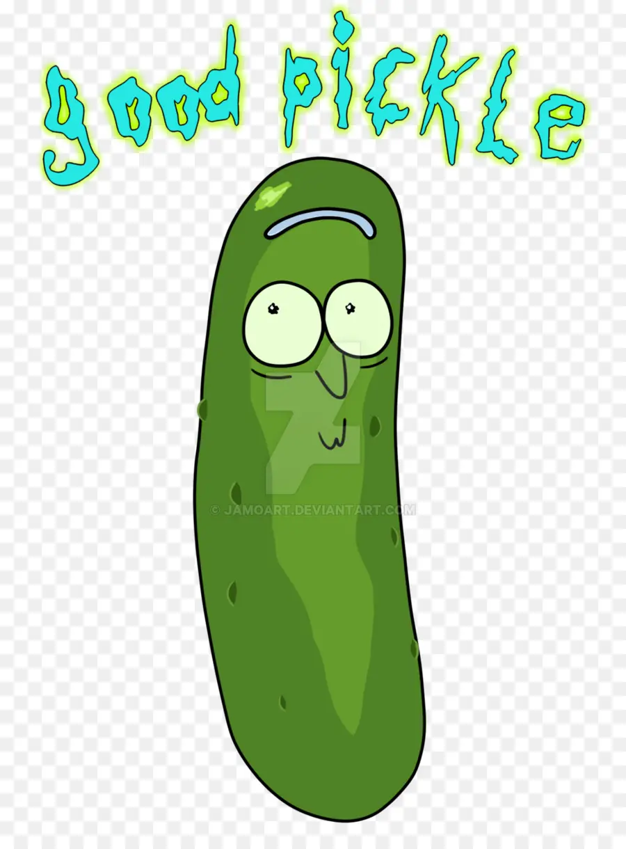 Pepino Encurtido，Pickle Rick PNG