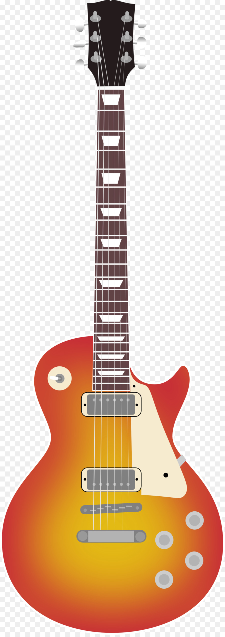 Guitarra Eléctrica Blanca，Música PNG