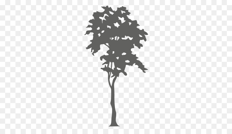 árbol，Silueta PNG