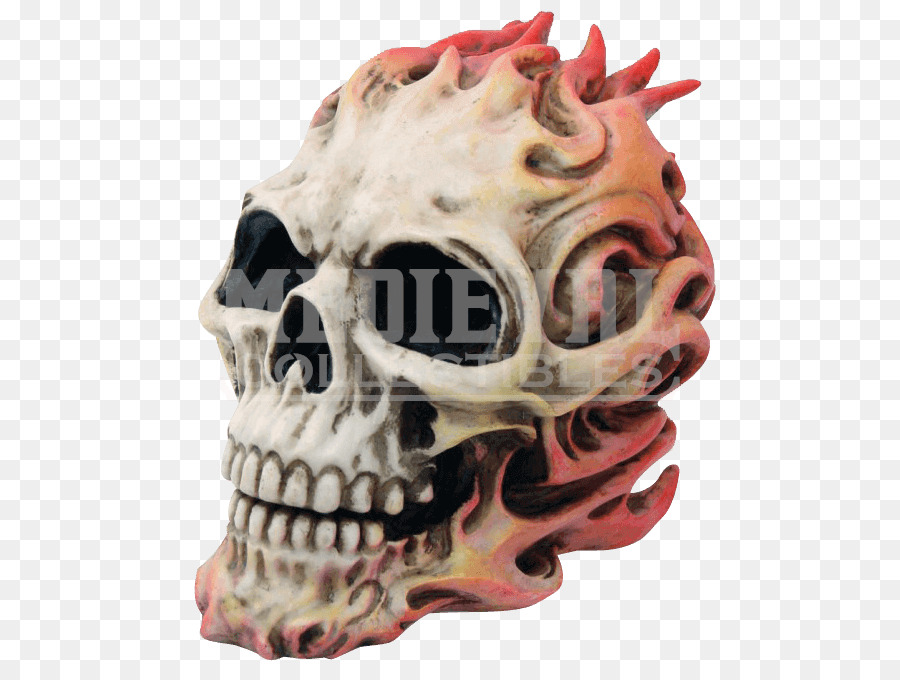 Calavera Llameante，Fuego PNG