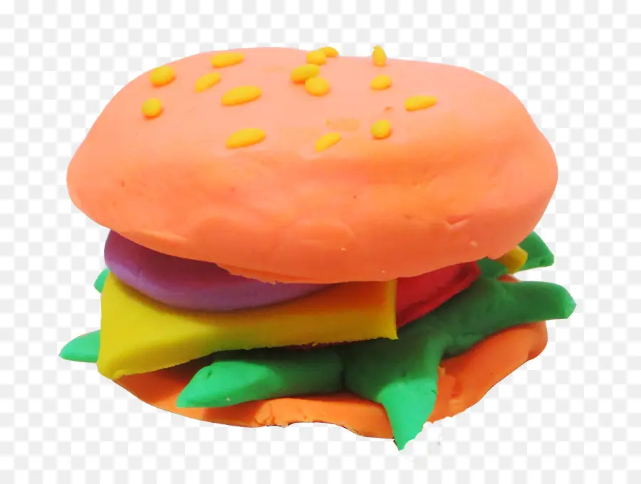 Hamburguesa De Barro，Plastilina PNG