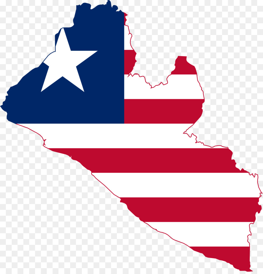 Mapa De Liberia，País PNG