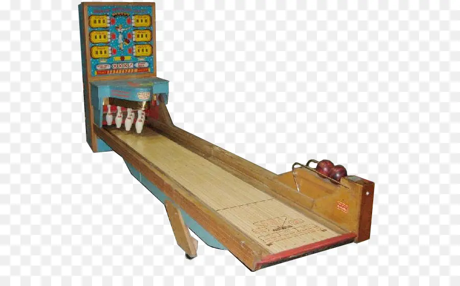 Juego De Bolos Vintage，Arcada PNG