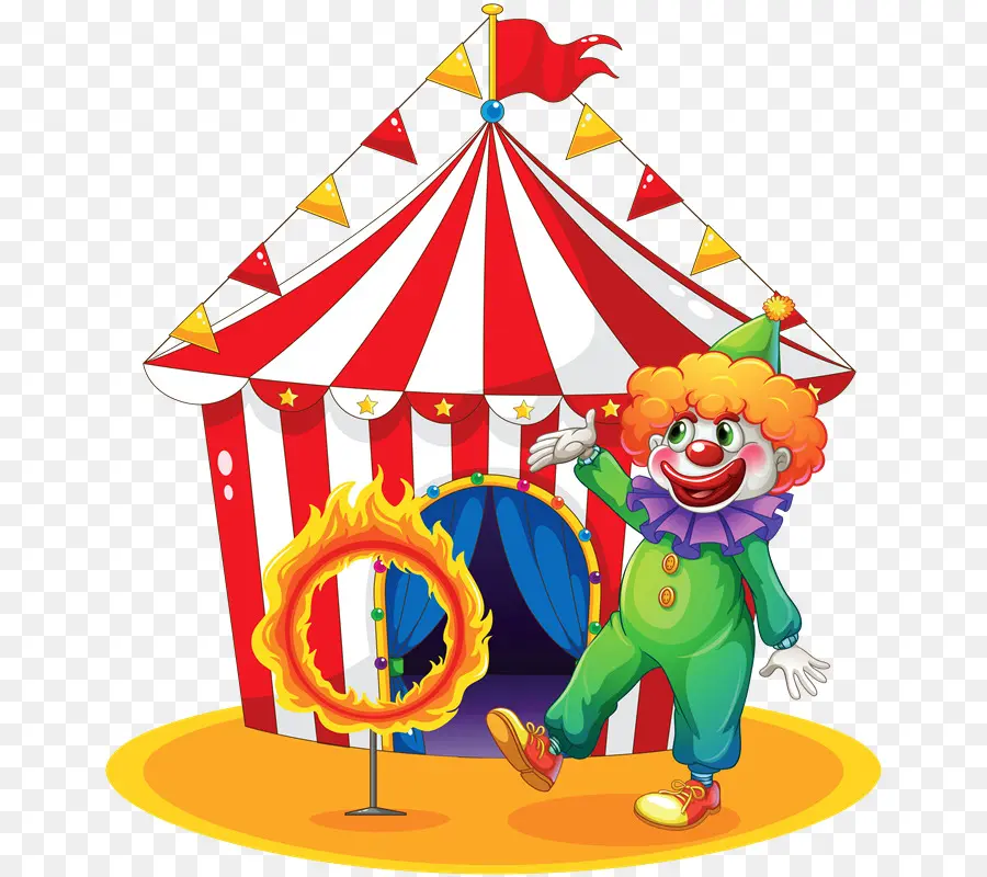 Payaso De Circo，Carpa PNG