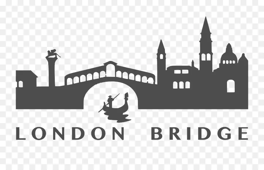 Puente De Londres，Silueta PNG