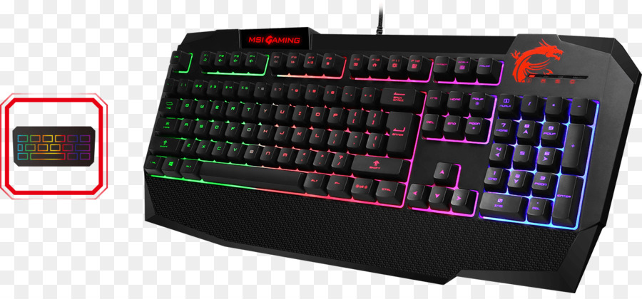 Teclado De La Computadora，Msi PNG