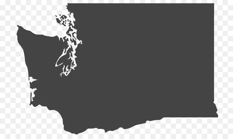 Bandera De Washington，Mapa PNG