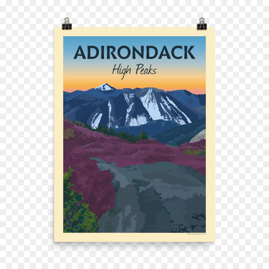 Adirondack Altas Cumbres，Cartel PNG