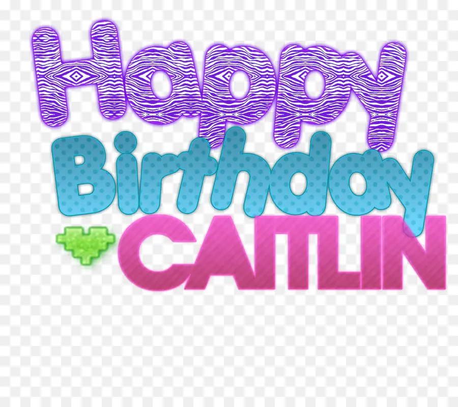 Feliz Cumpleaños Caitlin，Celebración PNG